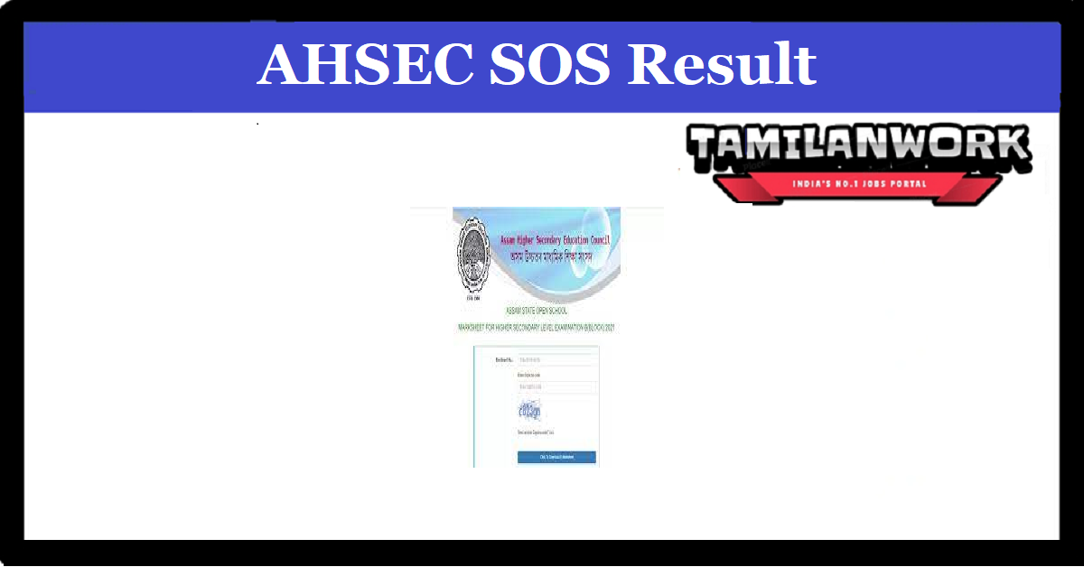 AHSEC SOS Result