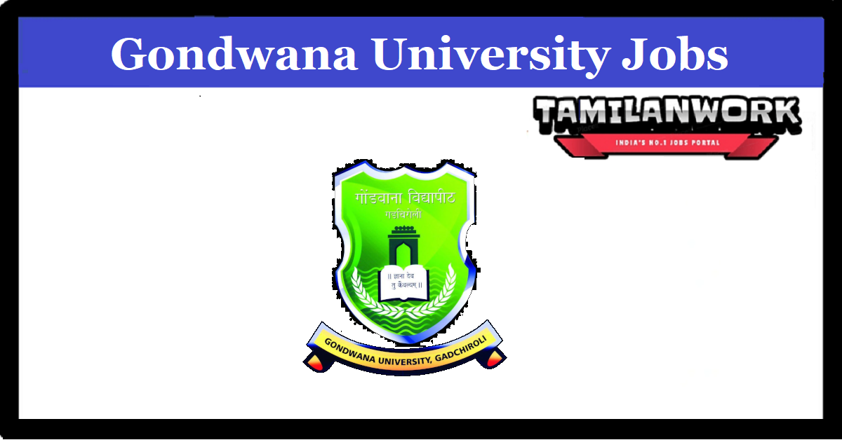 Gondwana University Recruitment