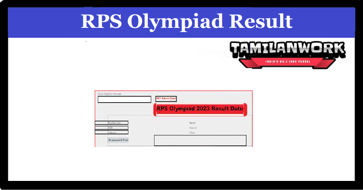 RPS Olympiad Phase II Results 2023