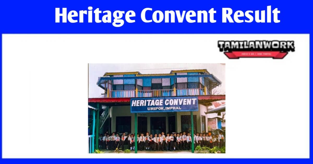 Heritage Convent Annual Exam Result 2023
