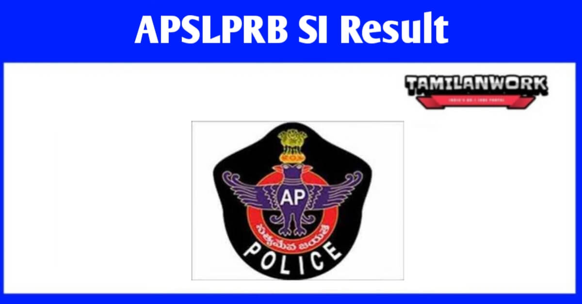 AP Police SI Final Result