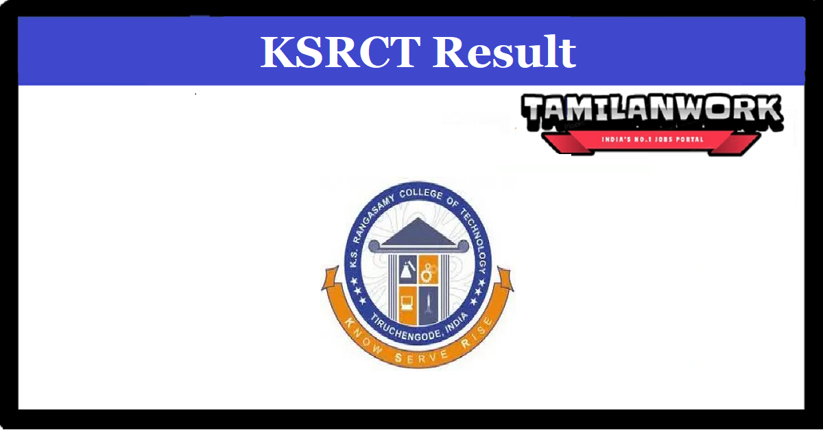KSRCT Nov Dec Result