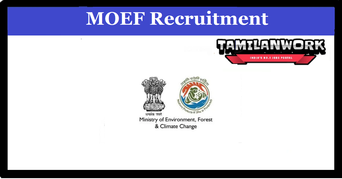 MOEF Recruitment