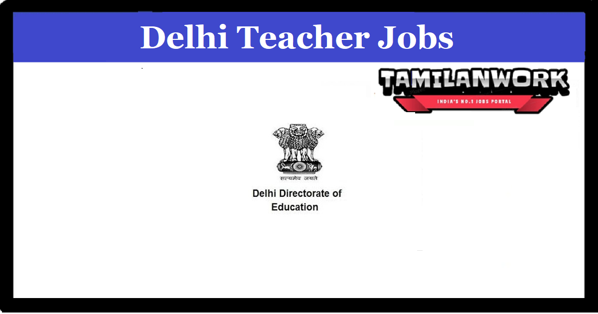 Delhi Directorate of Education Recruitment