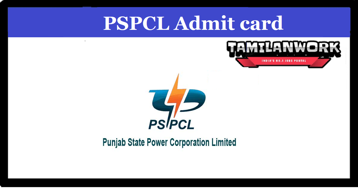 PSPCL Lineman Admit Card