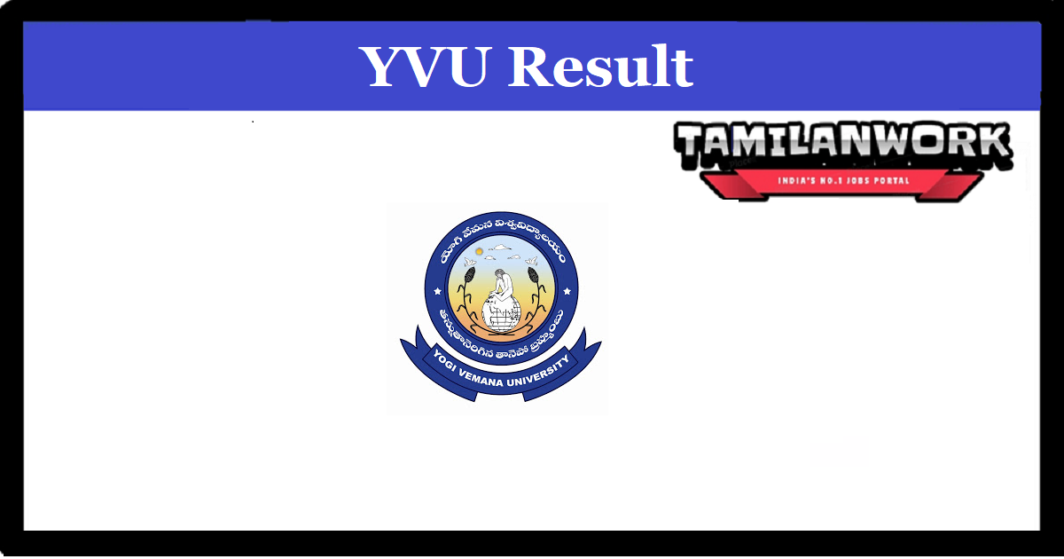 YVU 1st 3rd Sem Results 2023
