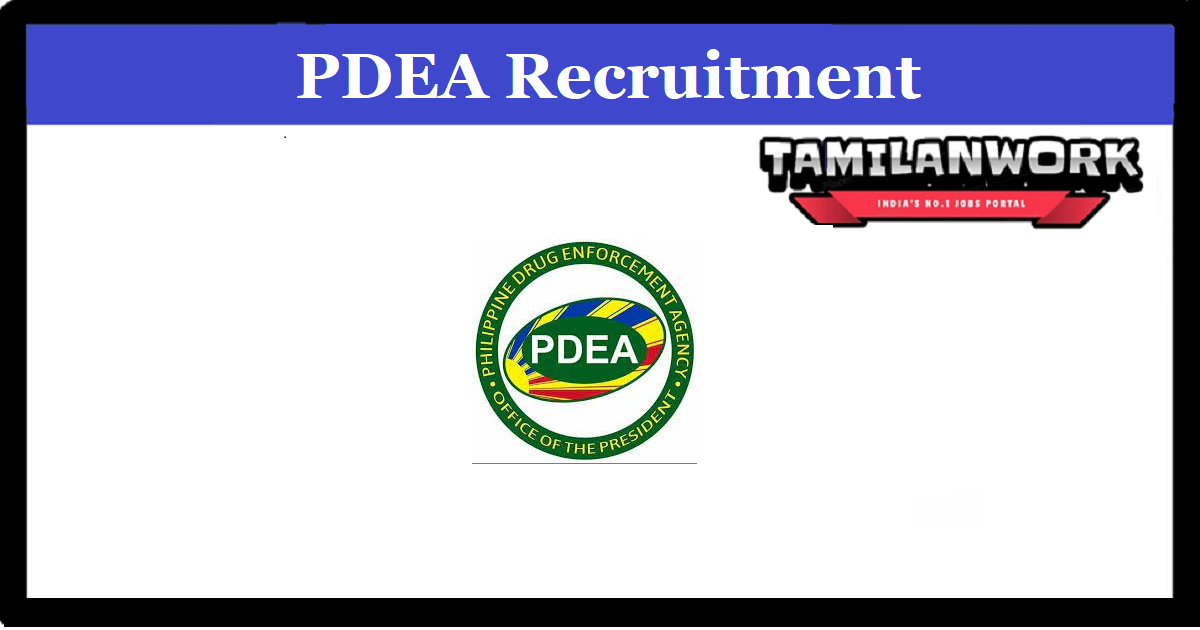 PDEA Recruitment