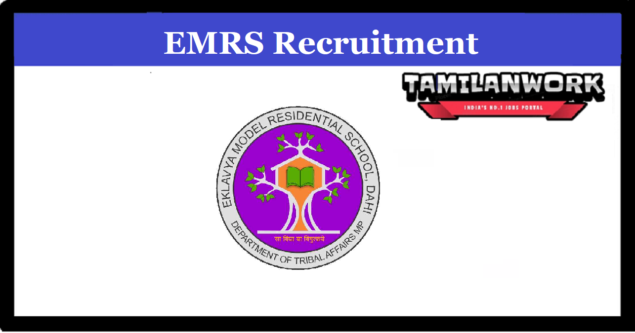 Nilgiris EMRS Recruitment