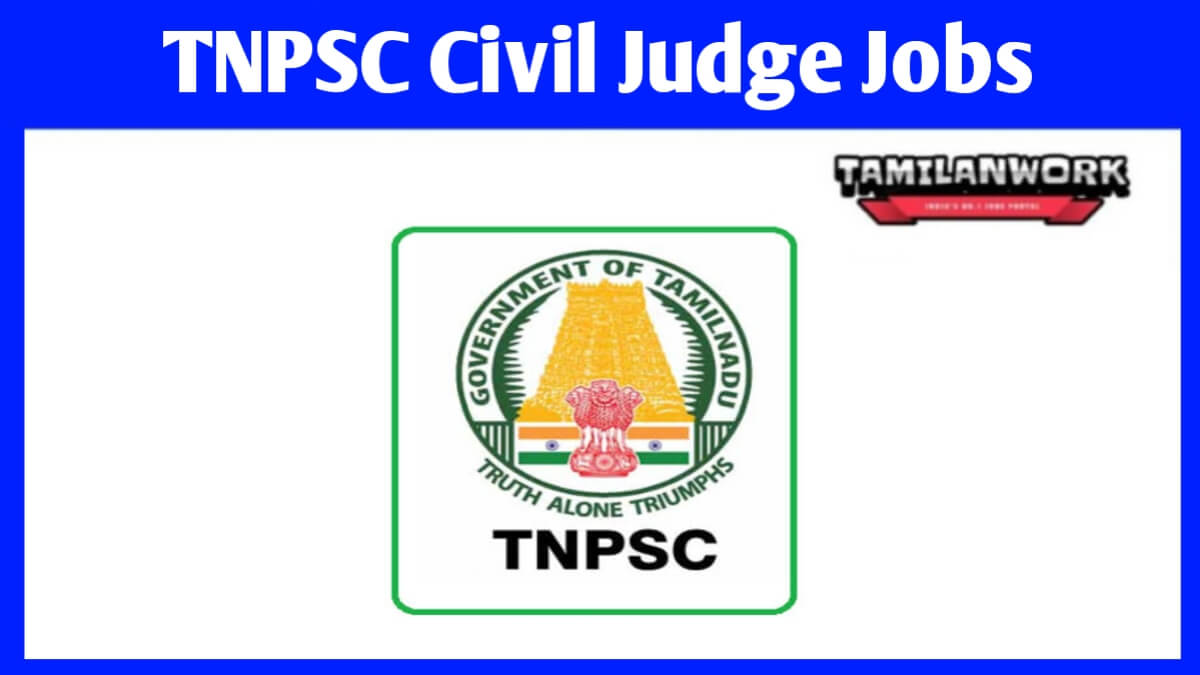 TNPSC Civil Judge Exam Notification 2023