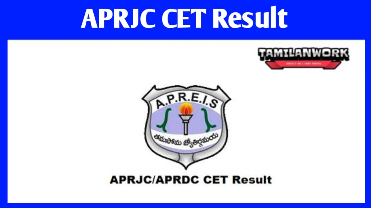 APRJC CET Result 2023