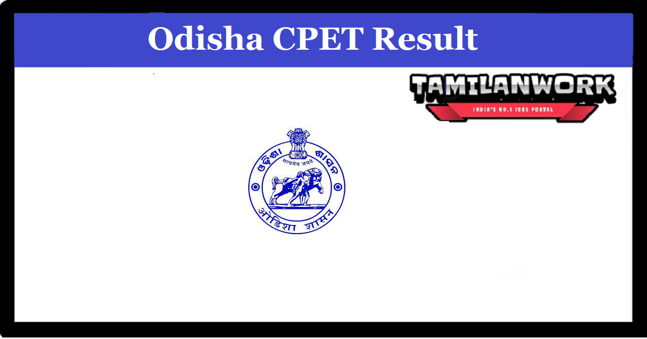 Odisha CPET Result