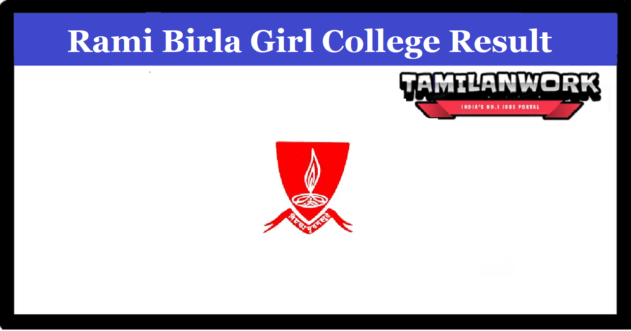 Rani Birla Girls College 4th Merit List