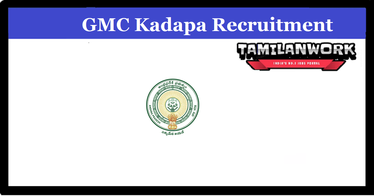 Kadapa GMC Recruitment