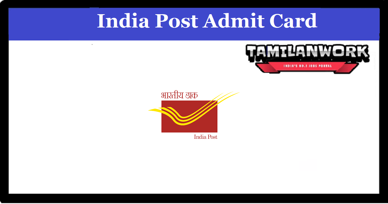 TN Postal Circle PO and RMS Accountant Admit Card