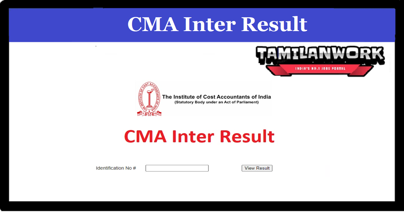 CMA Inter Rank List