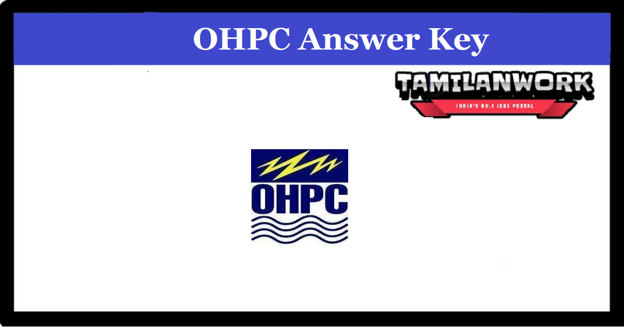 OHPC Answer Key