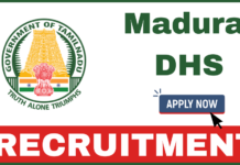 Madurai DHS Recruitment 2025