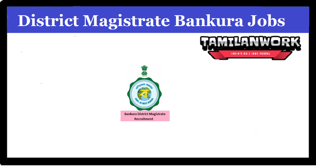 District Magistrate Bankura Recruitment