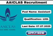 AAICLAS Recruitment 2025