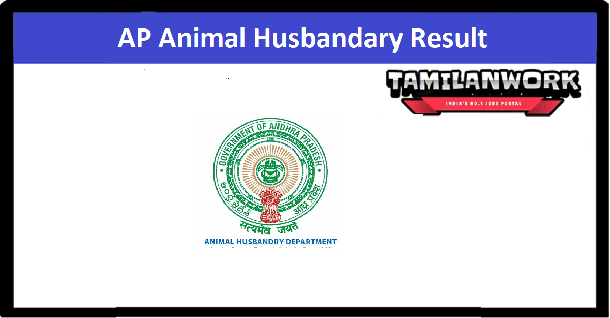 AP Animal Husbantary Assistant Result