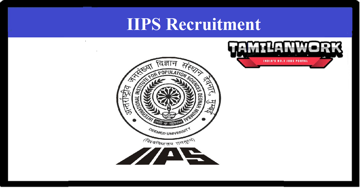 IIPS Recruitment
