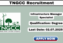 TNGCC Recruitment 2025