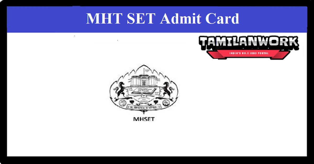 MH SET Admit Card 