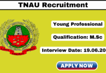 TNAU Recruitment 2025