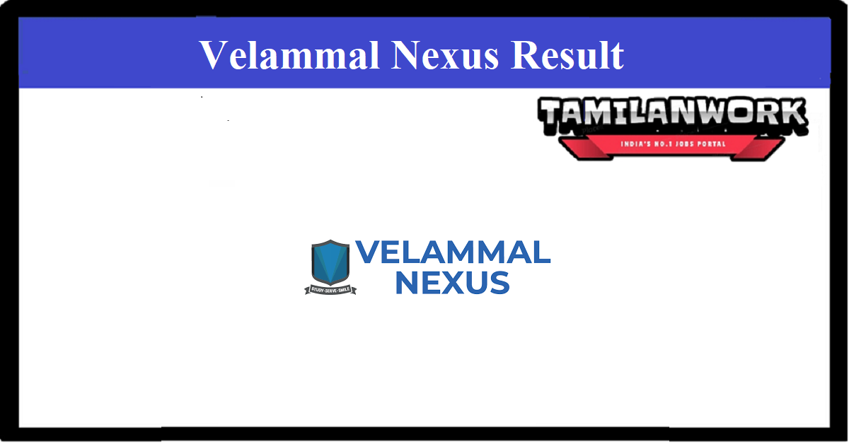 Velammal Nexus Result 