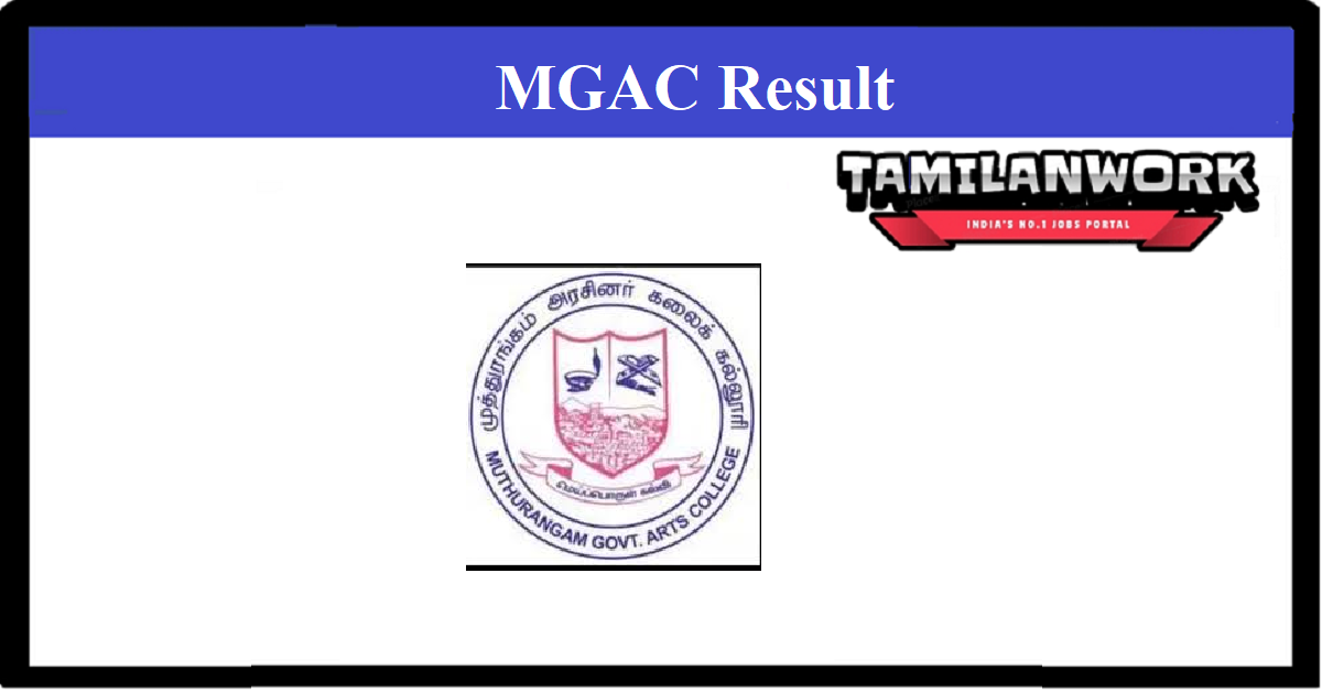 MGAC Vellore Result