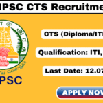 TNPSC CTS Notification 2025 Apply 1910 JTO Jobs TNPSC CTS Notification 2025