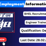 BHEL Recruitment 2025 Apply 400 Engineer Trainee Jobs BHEL Recruitment 2025