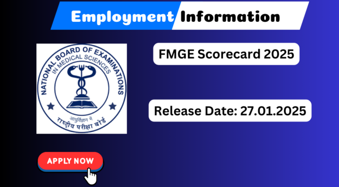 FMGE Scorecard 2025
