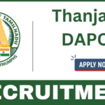 Thanjavur DAPCU Recruitment 2025 Apply Driver Jobs Thanjavur DAPCU Recruitment 2025