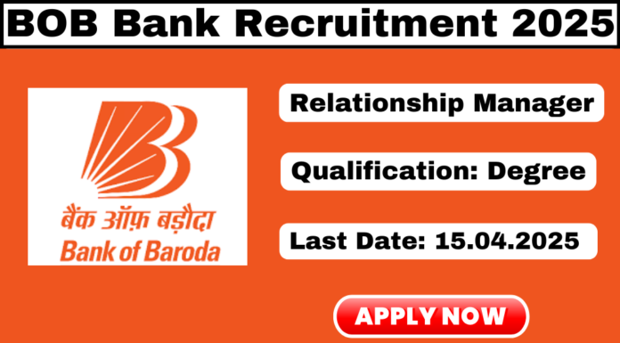 Bank of Baroda Recruitment 2025
