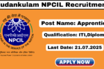 NPCIL Apprentice Recruitment 2025
