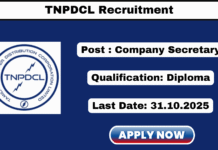 TNPDCL Recruitment 2025