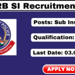 TNUSRB SI Recruitment 2025 Apply 1299 Sub Inspector of Police Posts TNUSRB SI Recruitment 2025