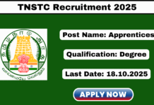 TNSTC Recruitment 2025