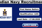 Indian Navy Sailors Recruitment 2025