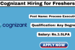 Cognizant Hiring Freshers