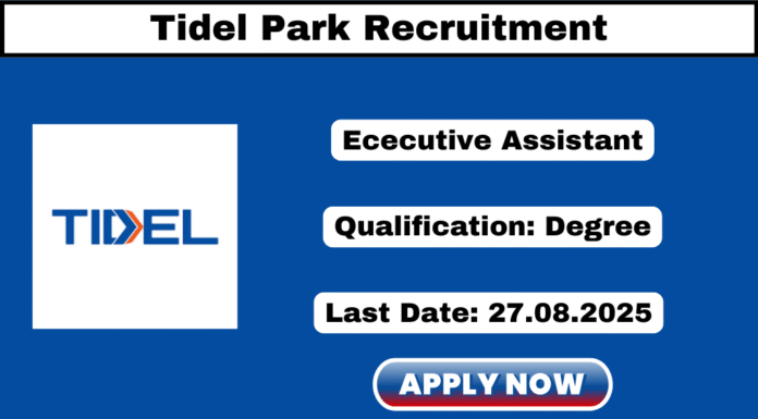 Tidel Park Recruitment 2025