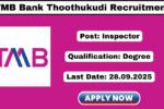TMB Bank Thoothukudi Recruitment 2025