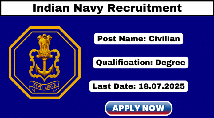 Indian Navy Civilian Recruitment 2025