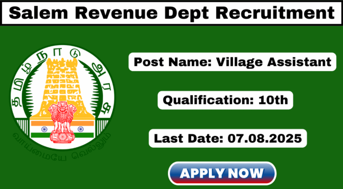 Salem Village Assistant Recruitment