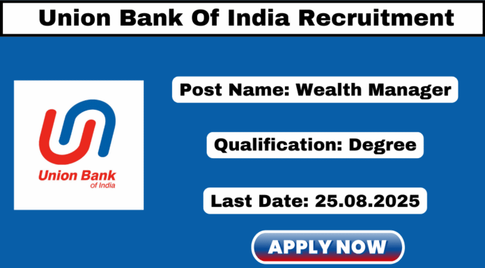 Union Bank of India Recruitment 2025