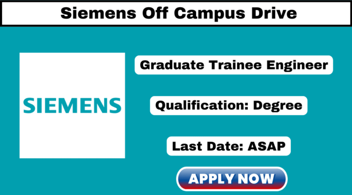 Siemens Off Campus Drive 2025