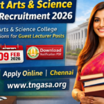TN Govt Arts & Science College Recruitment 2026 Apply 426 Guest Lecturer Jobs TN Govt Arts & Science College Recruitment 2026
