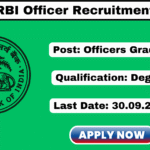 RBI Recruitment 2025 Apply 120 Officers – Grade B Jobs RBI Recruitment 2025