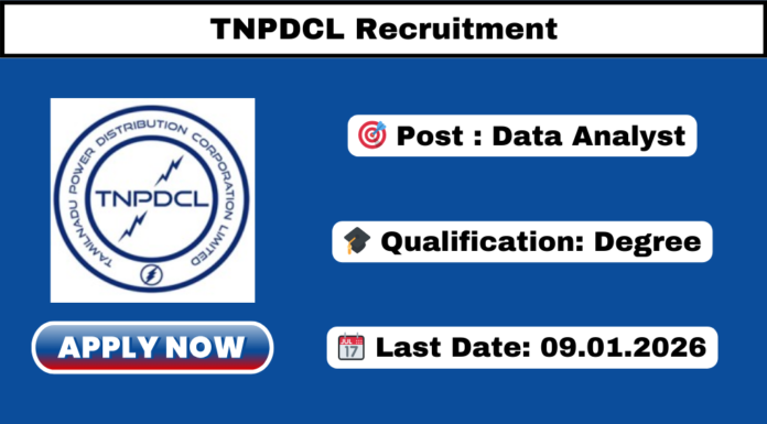 TNPDCL Recruitment 2026
